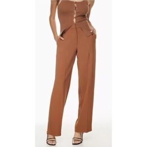 Wilfred Brown Straight Leg Pants